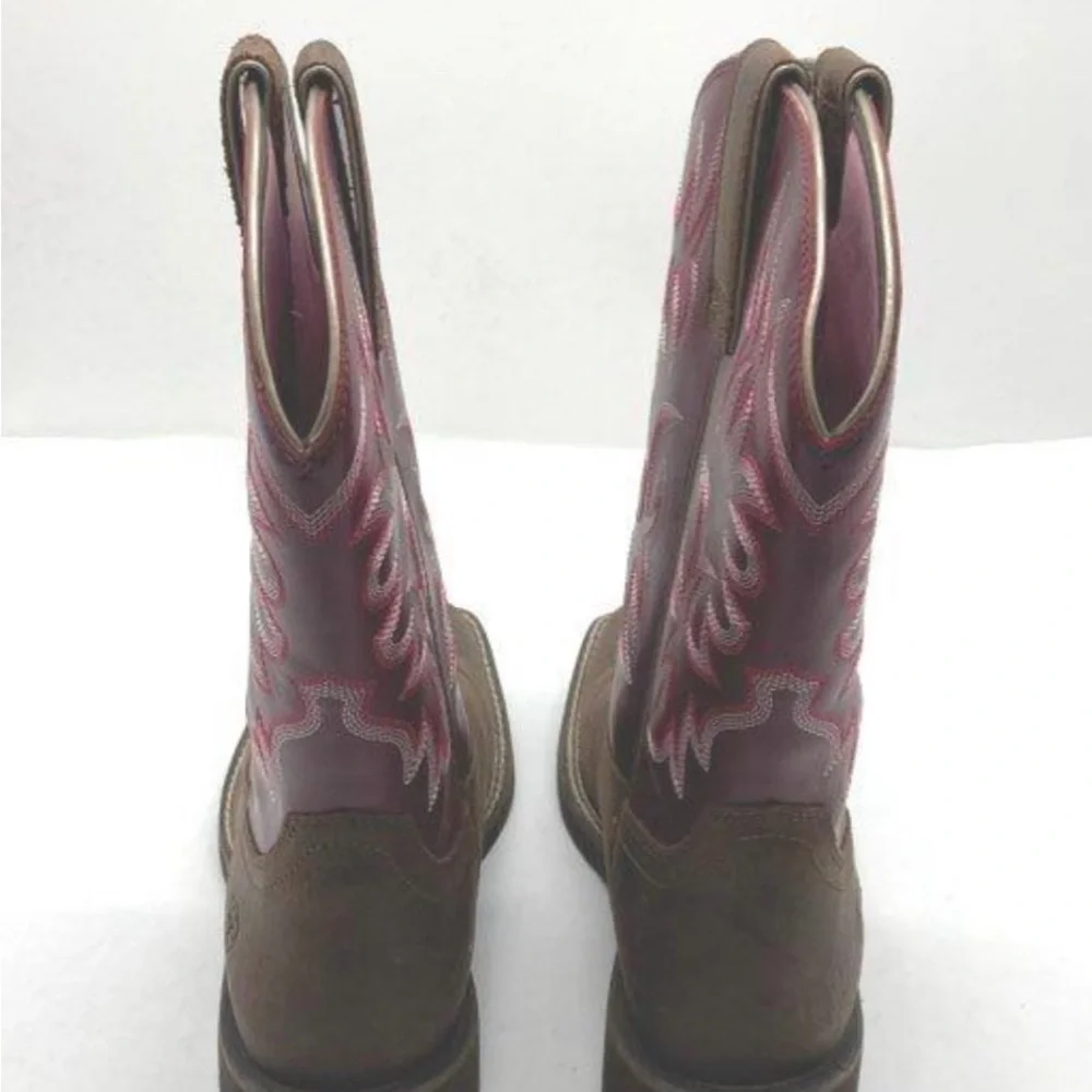 Ariat Delilah Cowboy Boots Womans 8 - Picture 3 of 5
